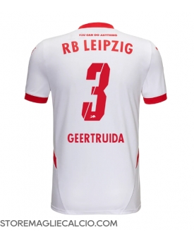 RB Leipzig Lutsharel Geertruida #3 Maglia Gara Casa Repliche 2024-25